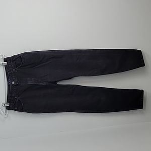 VINTAGE Black GAP Ankle Jeans 100% Cotton High waisted